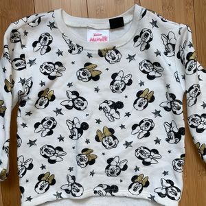 Disney Junior Girls Minnie Mouse Sweater